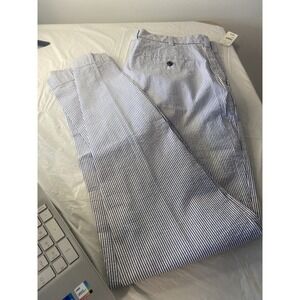 Men's ‎ Brooks Brothers 346 Seersucker 100% Cotton Long Pants-Size 36W/32L-NWT
